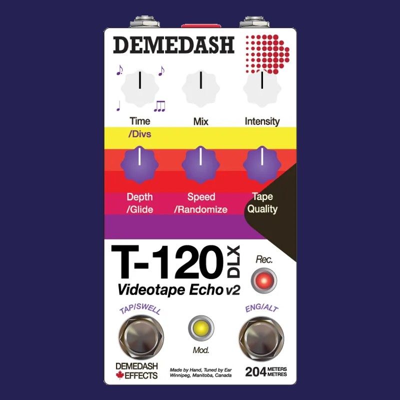 Demedash Effects T-120 DLX v2 Demo & Review | Loopy Demos