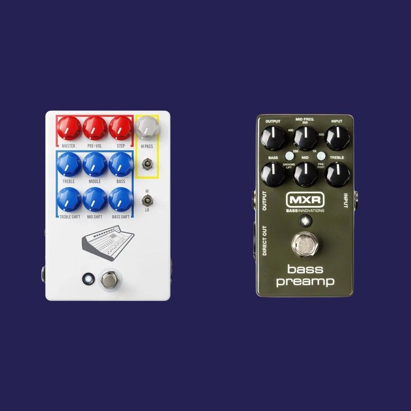 JHS Colour Box V2 vs MXR M81 Bass Preamp | Loopy Demos