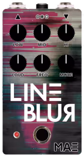 Mask Audio Electronics Line Blur
